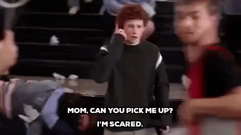 scared mom pick me up